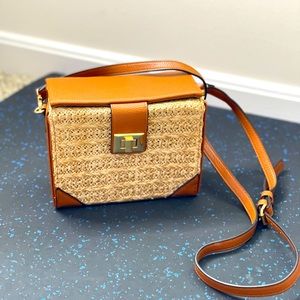 Steve Madden cross body beach bag.